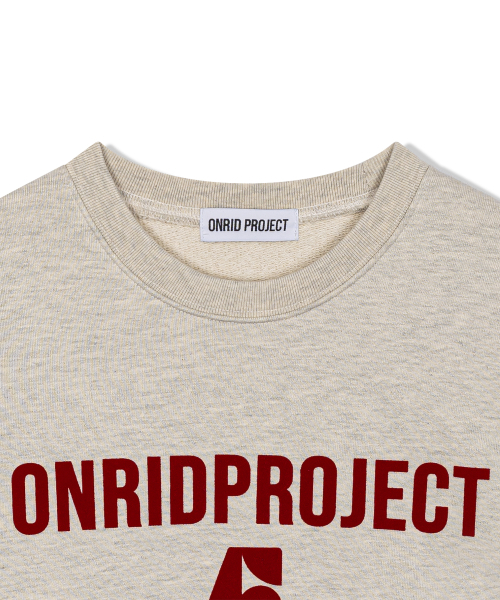 ONRIDPROJECT(オンリードプロジェクト)の「ウィメンズエッセンシャルクロップスウェットシャツ - オートミール(スウェット・レディース・その他・FREE)」の4枚目の写真
