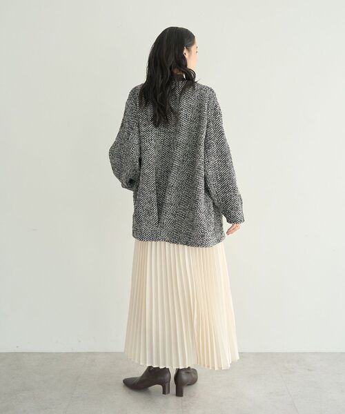 YECCA VECCA（イェッカヴェッカ）の「サテンプリーツスカート（スカート・レディース・ブラウン/アイボリー/ブラック/ブルー系その他7・FREE）」の22枚目の写真