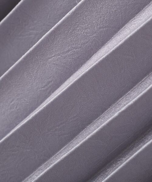 YECCA VECCA（イェッカヴェッカ）の「サテンプリーツスカート（スカート・レディース・ブラウン/アイボリー/ブラック/ブルー系その他7・FREE）」の6枚目の写真