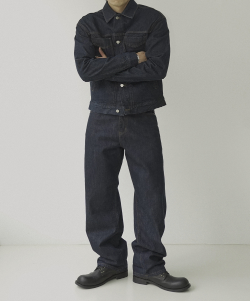 SIIIIDO(シド)の「JONAH PF SILHOUETTE SELVEDGE RAW DENIM JACKET #1(デニムジャケット・メンズ・その他・1/2/4/3)」の3枚目の写真
