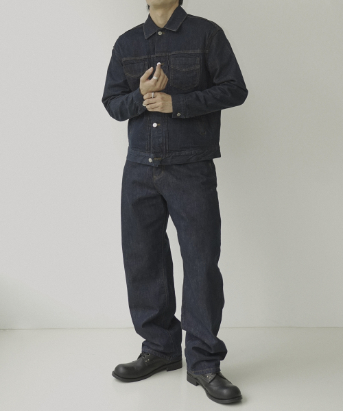 SIIIIDO(シド)の「JONAH PF SILHOUETTE SELVEDGE RAW DENIM JACKET #1(デニムジャケット・メンズ・その他・1/2/4/3)」の4枚目の写真