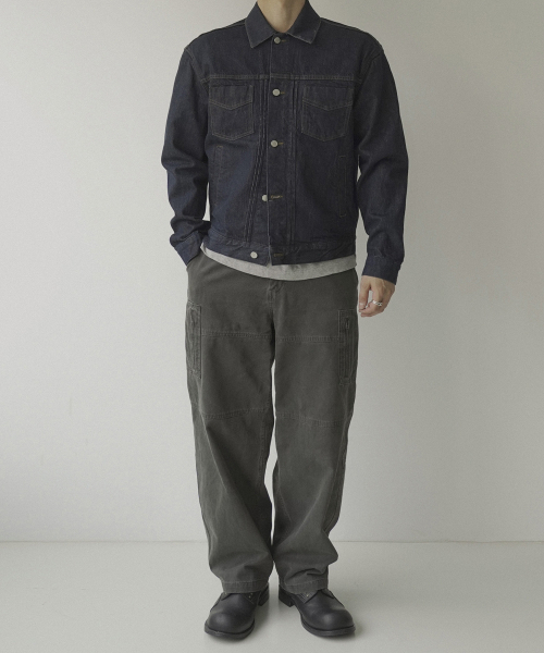 SIIIIDO(シド)の「JONAH PF SILHOUETTE SELVEDGE RAW DENIM JACKET #1(デニムジャケット・メンズ・その他・1/2/4/3)」の5枚目の写真
