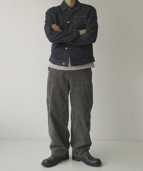 SIIIIDO(シド)の「JONAH PF SILHOUETTE SELVEDGE RAW DENIM JACKET #1(デニムジャケット・メンズ・その他・1/2/4/3)」の6枚目の写真