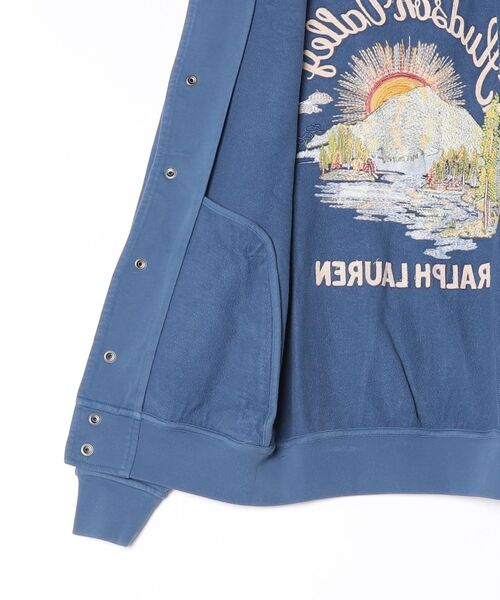 POLO RALPH LAUREN（ポロ ラルフ ローレン）の「エンブロイダリー ループバック フリース ジャケット（ブルゾン・メンズ・ネイビー系1・L/M/S/XL/XS/XXL）」の8枚目の写真