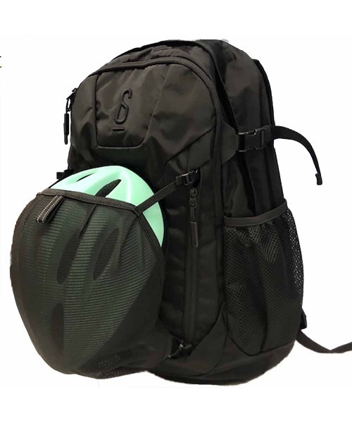 emonique（エモニーク）の「UNION6 ヘルメット収納バックパック（バックパック/リュック・メンズ・ブラック/グレー・FREE）」の4枚目の写真