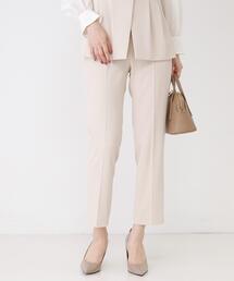 COUP DE CHANCE（クードシャンス）の「【手洗い可／日本製／スーツ可】センタープレステーパードパンツ（その他パンツ）」