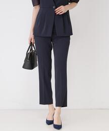 COUP DE CHANCE（クードシャンス）の「【手洗い可／日本製／スーツ可】センタープレステーパードパンツ（その他パンツ）」