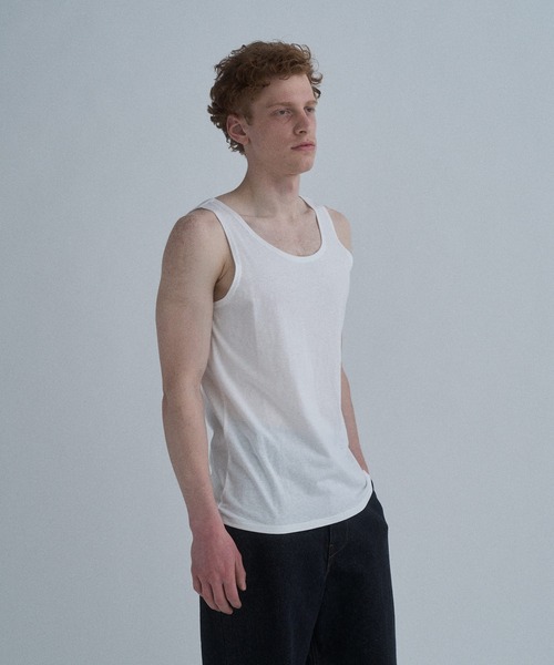 THE BOLDMAN（ザ ボールドマン）の「Soft Tank Top / ソフトタンクトップ（タンクトップ・メンズ・ブラック/ホワイト・LARGE/MEDIUM）」の19枚目の写真