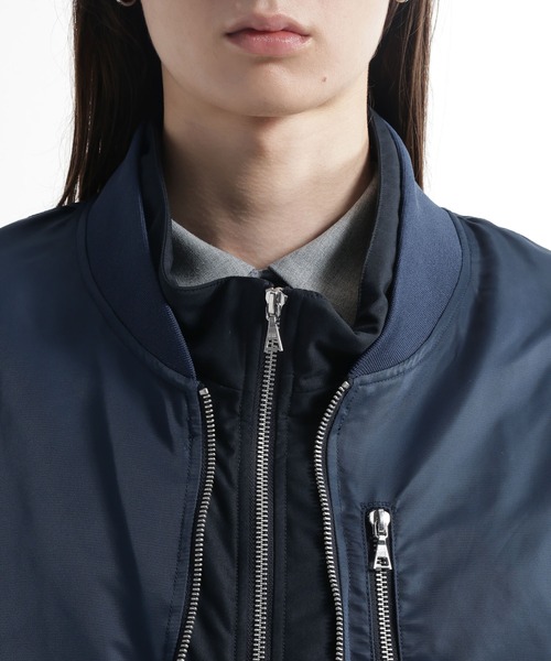 HARE（ハレ）の「ドッキングMA-1(HARE)（MA-1・メンズ・ブルー/ブラック・FREE）」の18枚目の写真