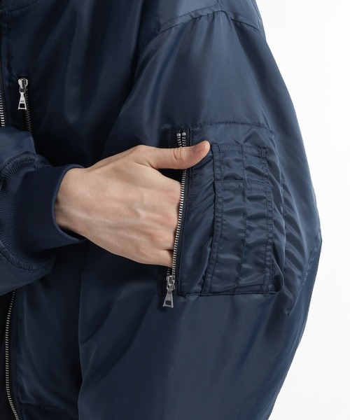 HARE（ハレ）の「ドッキングMA-1(HARE)（MA-1・メンズ・ブルー/ブラック・FREE）」の20枚目の写真