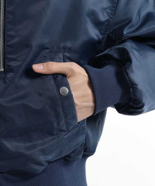 HARE（ハレ）の「ドッキングMA-1(HARE)（MA-1・メンズ・ブルー/ブラック・FREE）」の22枚目の写真