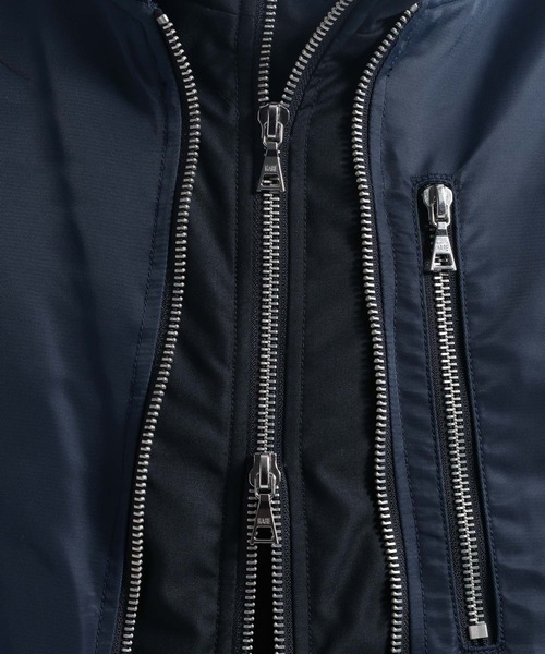 HARE（ハレ）の「ドッキングMA-1(HARE)（MA-1・メンズ・ブルー/ブラック・FREE）」の3枚目の写真