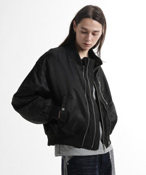 HARE（ハレ）の「ドッキングMA-1(HARE)（MA-1・メンズ・ブルー/ブラック・FREE）」の9枚目の写真