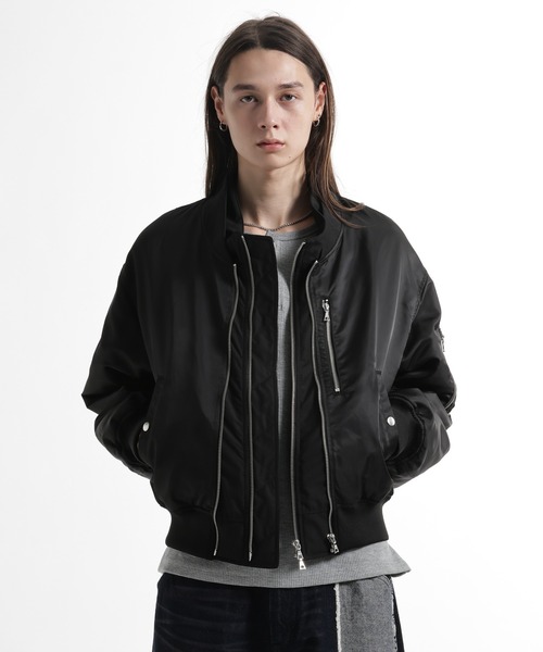 HARE（ハレ）の「ドッキングMA-1(HARE)（MA-1・メンズ・ブルー/ブラック・FREE）」の10枚目の写真