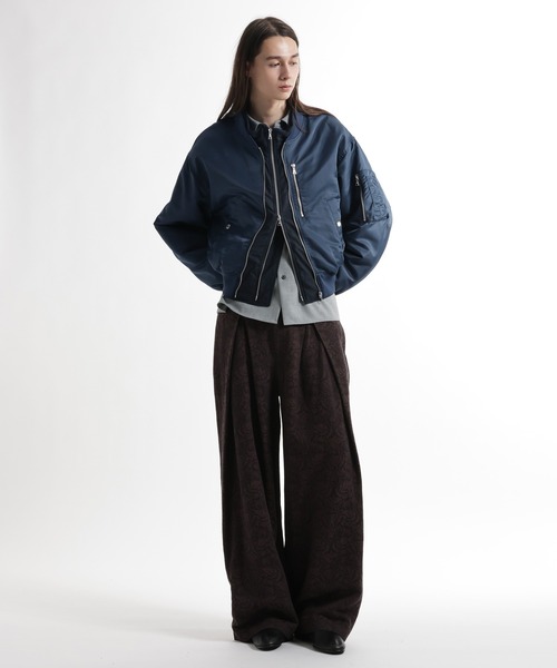 HARE（ハレ）の「ドッキングMA-1(HARE)（MA-1・メンズ・ブルー/ブラック・FREE）」の6枚目の写真