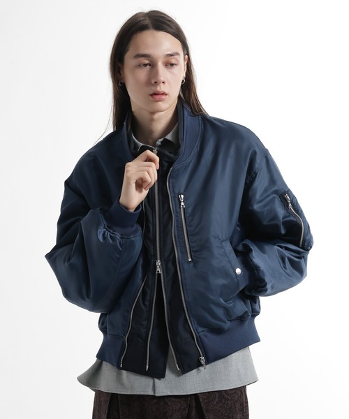 HARE（ハレ）の「ドッキングMA-1(HARE)（MA-1・メンズ・ブルー/ブラック・FREE）」の11枚目の写真