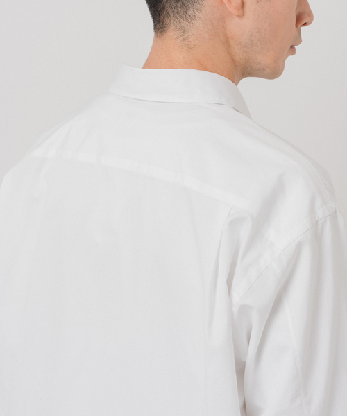 EDIFICE（エディフィス）の「JAPAN ポプリン レギュラーシャツ（シャツ/ブラウス・メンズ・サックスブルー/ホワイト/ネイビー/パープル・SMALL/MEDIUM/LARGE）」の19枚目の写真