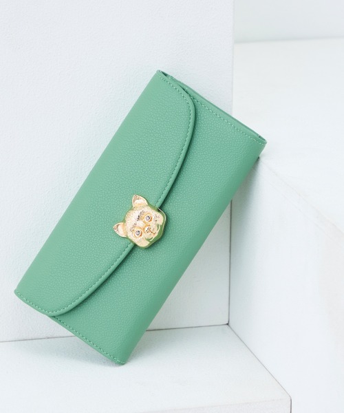 PAUL & JOE ACCESSOIRES (ポール＆ジョーアクセソワ)かぶせ長財布 PJA