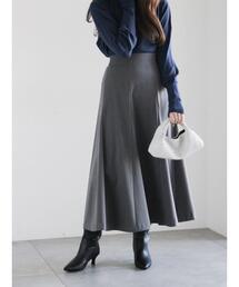 Te chichi（テチチ）の「【宮本茉由着用】ボンディングフレアスカート（スカート）」