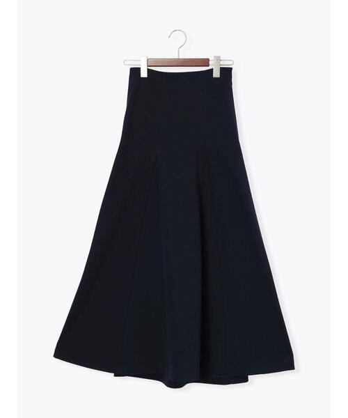 Te chichi（テチチ）の「【宮本茉由着用】ボンディングフレアスカート（スカート・レディース・チャコールグレー/オフホワイト/ネイビー・F）」の8枚目の写真