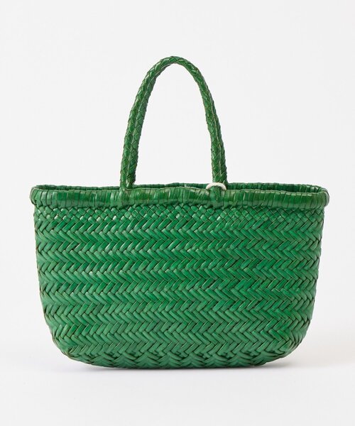 BEARDSLEY（ビアズリー）の「《dragon》レザートートバッグ（トートバッグ・レディース・グリーン/キャメル・FREE）」の3枚目の写真