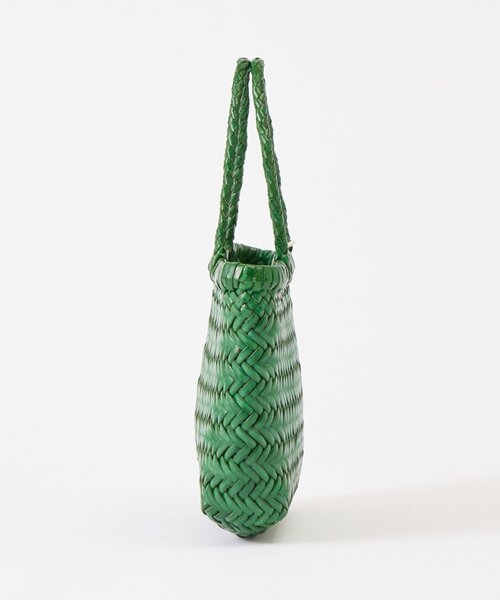 BEARDSLEY（ビアズリー）の「《dragon》レザートートバッグ（トートバッグ・レディース・グリーン/キャメル・FREE）」の4枚目の写真