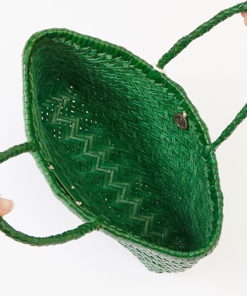 BEARDSLEY（ビアズリー）の「《dragon》レザートートバッグ（トートバッグ・レディース・グリーン/キャメル・FREE）」の6枚目の写真