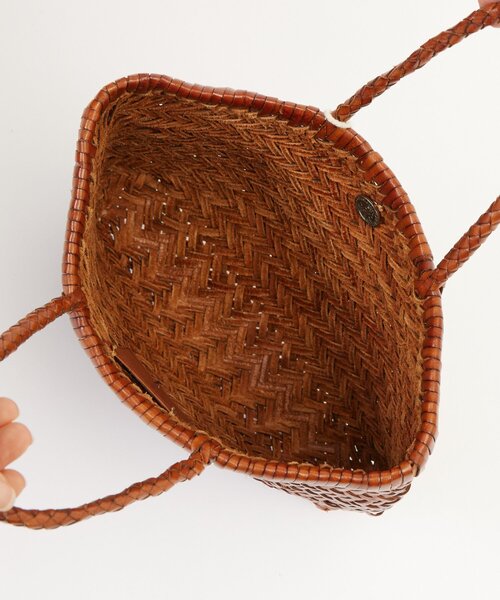 BEARDSLEY（ビアズリー）の「《dragon》レザートートバッグ（トートバッグ・レディース・グリーン/キャメル・FREE）」の13枚目の写真