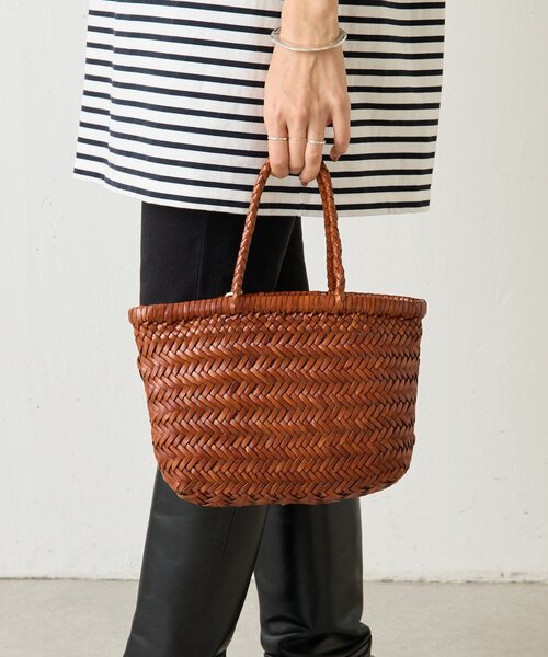 BEARDSLEY（ビアズリー）の「《dragon》レザートートバッグ（トートバッグ・レディース・グリーン/キャメル・FREE）」の18枚目の写真