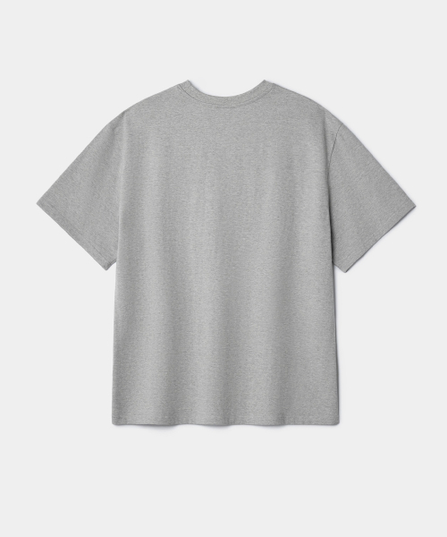 PO8(ピーオーエイト)の「BALANCE 2.0 T-SHIRTS - GREY(Tシャツ/カットソー・レディース・グレー・MEDIUM)」の3枚目の写真
