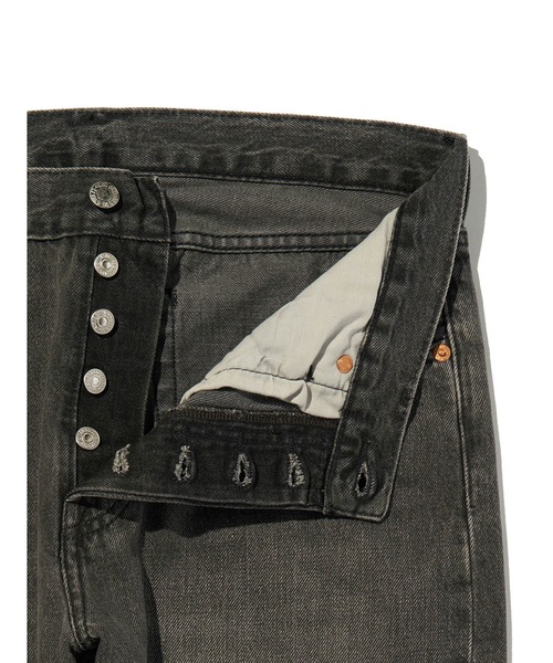 Levi's(リーバイス)の「Levi's/リーバイス 501(R) オリジナルジーンズ ブラック(デニムパンツ・メンズ・ブラック・W36 L32/W34 L32/W33 L32/W32 L32/W31 L32/W30 L32/W29 L32/W28 L32)」の6枚目の写真
