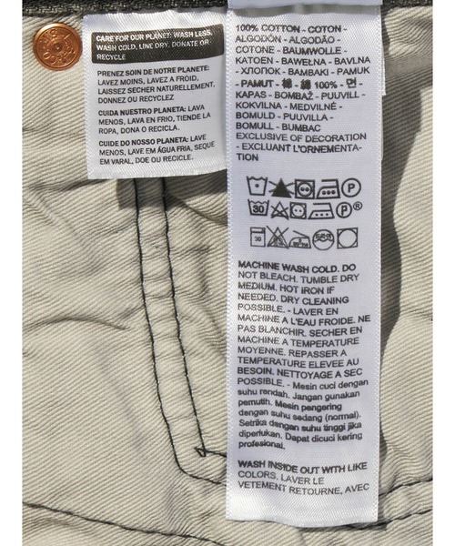 Levi's(リーバイス)の「Levi's/リーバイス 501(R) オリジナルジーンズ ブラック(デニムパンツ・メンズ・ブラック・W36 L32/W34 L32/W33 L32/W32 L32/W31 L32/W30 L32/W29 L32/W28 L32)」の12枚目の写真