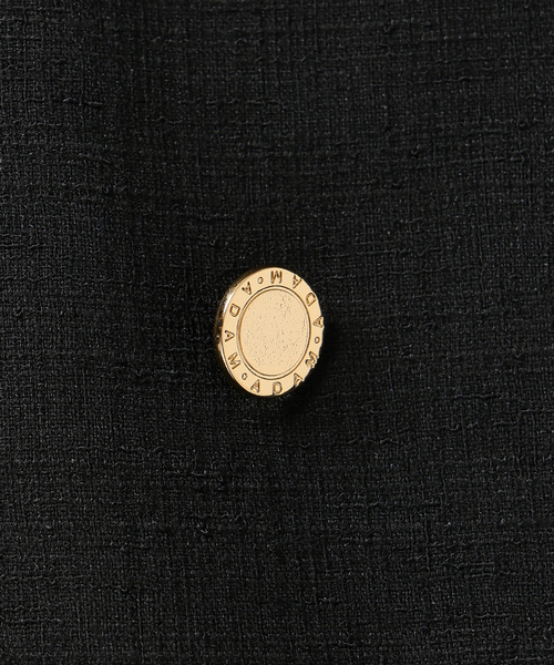 Couture d'adam(クチュールドアダム)の「COUTURE D’ADAM (クチュール ド アダム) ダブル ジャケット Summer Tweed(テーラードジャケット・メンズ・ブラック・42/40)」の5枚目の写真