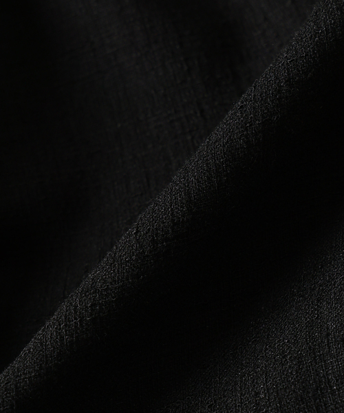 Couture d'adam(クチュールドアダム)の「COUTURE D’ADAM (クチュール ド アダム) ダブル ジャケット Summer Tweed(テーラードジャケット・メンズ・ブラック・42/40)」の2枚目の写真