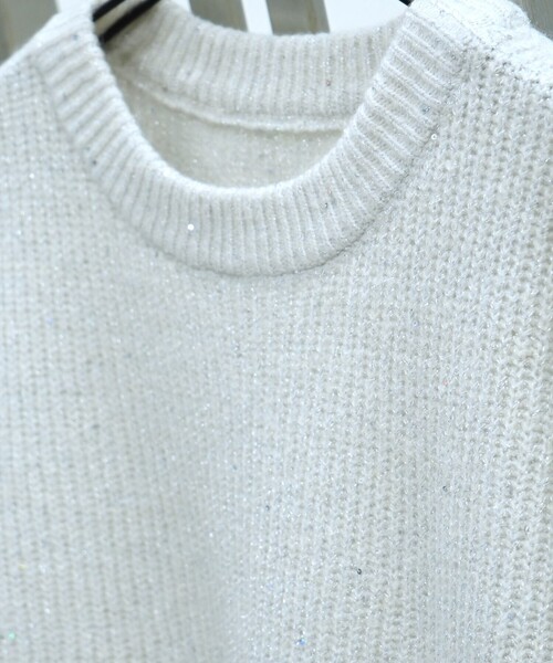 abahouse mavie（アバハウスマヴィ）の「ﾗﾒｽﾊﾟﾝｺｰﾙﾆｯﾄ（ニット/セーター・レディース・ブラウン/ホワイト/ブルー・フリー）」の13枚目の写真