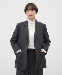 MARGARET HOWELL | CRISP WOOL PLAINWEAVE JACKET(テーラードジャケット)