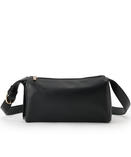 SHOO・LA・RUE（シューラルー）の「カジュアルからきれいめまで ワンハンドル ショルダーバッグ（ショルダーバッグ・レディース・ナチュラル/ブラック/アイボリー・00）」の10枚目の写真