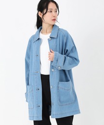 STRAWBERRY-FIELDS（ストロベリーフィールズ）の「アリコットストレッチ_カバーオールジャケット（デニムジャケット）」