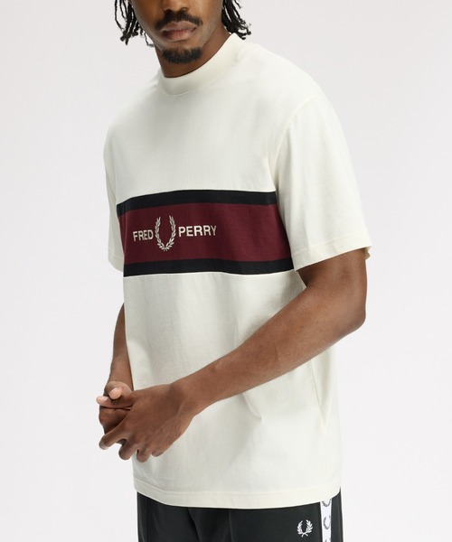 Embroidered Panel T-Shirt／刺繍パネルTシャツ（Tシャツ/カットソー