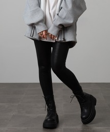 crossi（クロッシー）の「パイソン柄フェイクレザーレギンス（その他パンツ）」