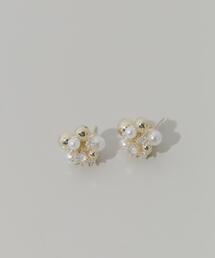 SMELLY | パールビジューピアス(ピアス（両耳用）)