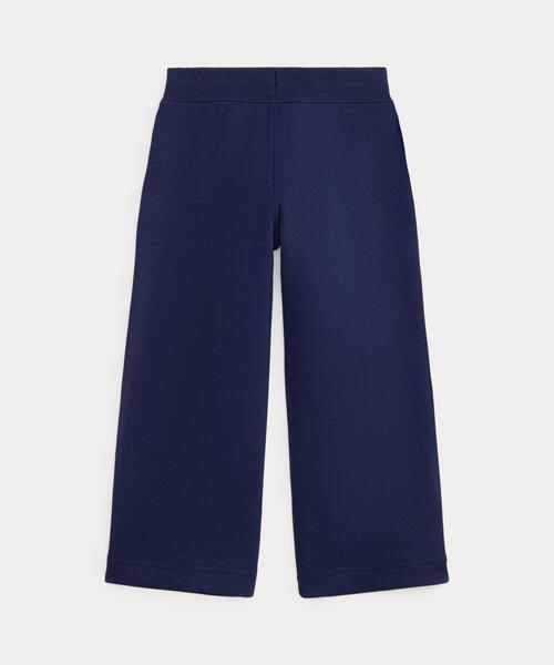 POLO RALPH LAUREN CHILDRENSWEAR（ポロ ラルフ ローレン チルドレンズウェア）の「ワイドレッグ ダブルニット スウェットパンツ（スウェットパンツ・キッズ・ネイビー系1・3/4/6）」の4枚目の写真