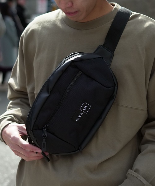 RVCA（ルーカ）の「RVCA メンズ LEVEL WAISTPACK ショルダーバッグ 【2026年春夏モデル】（ショルダーバッグ・メンズ・ブラック・FREE）」の8枚目の写真