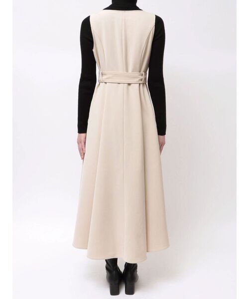 MERCURYDUO（マーキュリーデュオ）の「【セットアップ着用可】トレンチライクジャンスカ（ワンピース・レディース・ベージュ/アイボリー・FREE）」の19枚目の写真