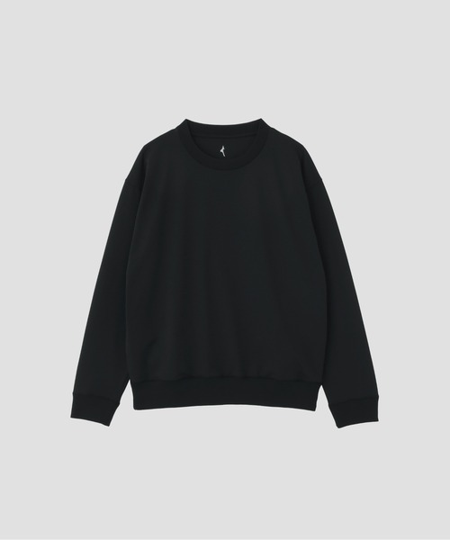 MARGARET HOWELL(マーガレットハウエル)の「HIGHDENCE POLYESTER JERSEY(Tシャツ/カットソー・メンズ・ブラック/オリーブ・LARGE/MEDIUM)」の7枚目の写真