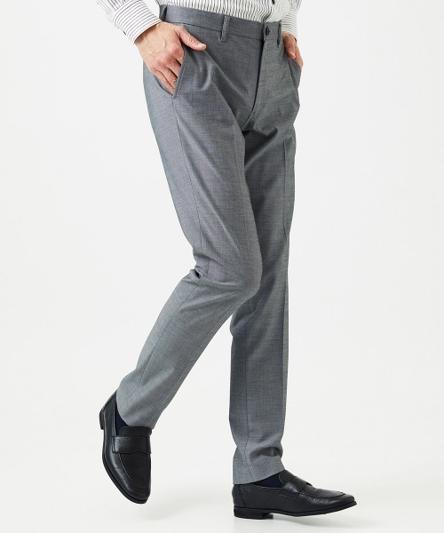 MICHEL KLEIN HOMME (ミッシェルクランオム)の「4wayストレッチスラックスパンツ(スラックス・メンズ・ベージュ/グレー/ネイビー・MEDIUM/LARGE/X-LARGE)」の16枚目の写真