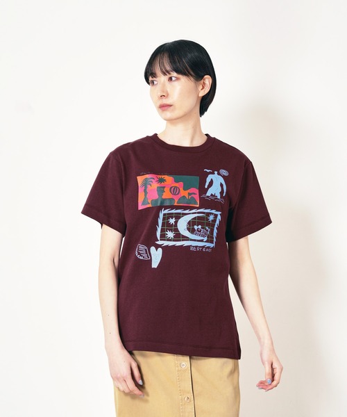 Common Noun(コモン ナウン)の「“SEA” norahi 半袖T(Tシャツ/カットソー・レディース・ホワイト/ブルー系その他/ブラック系その他/ボルドー/ピンク・M/L/XL)」の5枚目の写真