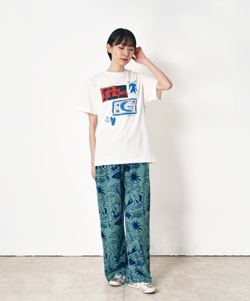 Common Noun(コモン ナウン)の「“SEA” norahi 半袖T(Tシャツ/カットソー・レディース・ホワイト/ブルー系その他/ブラック系その他/ボルドー/ピンク・M/L/XL)」の14枚目の写真