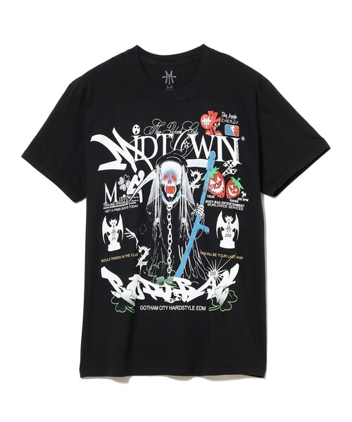 BEAMS T(ビームスティー)の「Midtown New York / REAPER T(Tシャツ/カットソー・メンズ・ブラック・M/XL/L)」の1枚目の写真