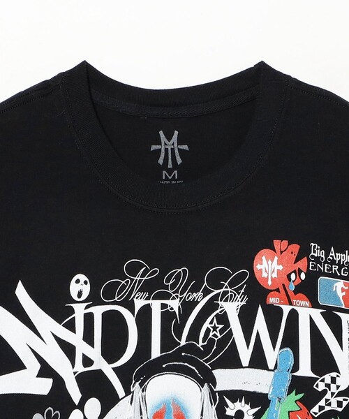 BEAMS T(ビームスティー)の「Midtown New York / REAPER T(Tシャツ/カットソー・メンズ・ブラック・M/XL/L)」の3枚目の写真